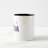 Geschenktasse für Mütter Zweifarbige Tasse (Mittel)