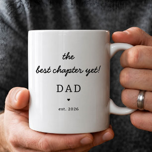 Geschenktasse für neue Väter zum ersten Mal Vater Kaffeetasse