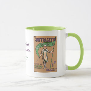 Geschenktasse Womens Suffragette Magazine 2 Tasse