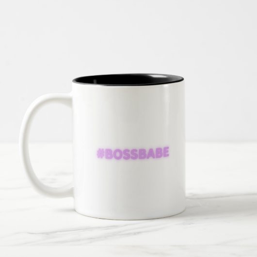 Geschenktasse zweifarbige tasse (Links)