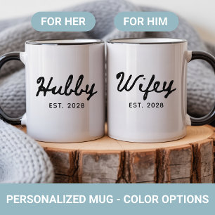 Geschenktassen für Frischvermählte, Personalisiert Tasse
