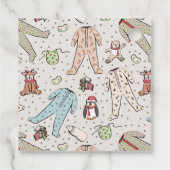 Geschenktasten für die erste Weihnachtssaison des  Geschenkanhänger (Rückseite)