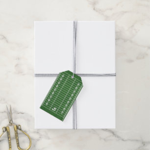 Geschenktasten für Fußballfelder Geschenkanhänger