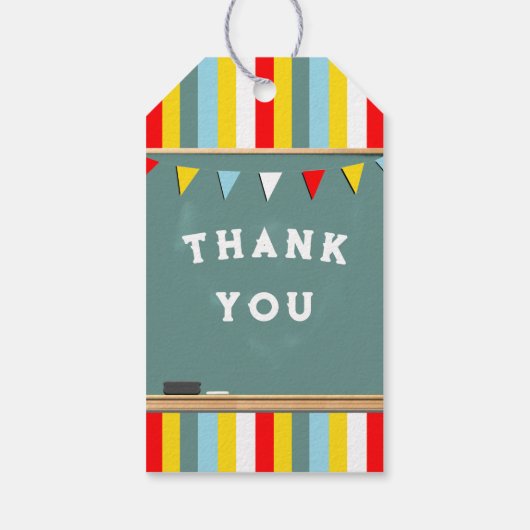 Geschenktasten für Lehrer Geschenkanhänger (Rückseite)