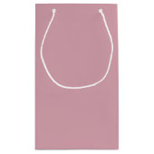 Geschenkte Elegance - Kleine, fehlerhafter Rose - Kleine Geschenktüte (Rückseite)