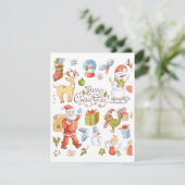 geschenkte Farben 2 Karte (Stehend Vorderseite)