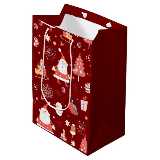 geschenkte Farben 3 Mittlere Geschenktüte (Vorderseite Schrägansicht)