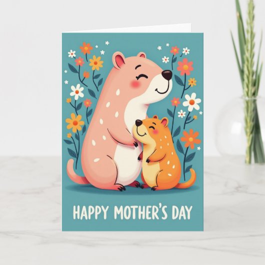 Geschenkte Freundschaft Grußkarte Karte (Vorderseite)