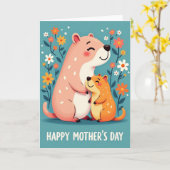 Geschenkte Freundschaft Grußkarte Karte (Gelbe Blume)