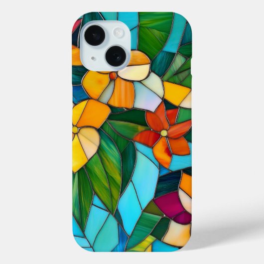 Geschenkte Glasflora Natur Art Phone Case Geschenk (Rückseite)