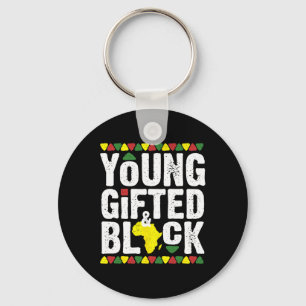 Geschenkte junge schwarze Dashiki-Afrikanische Sto Schlüsselanhänger