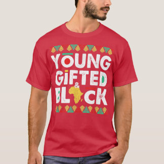 Geschenkte junge schwarze Dashiki-Afrikanische Sto T-Shirt