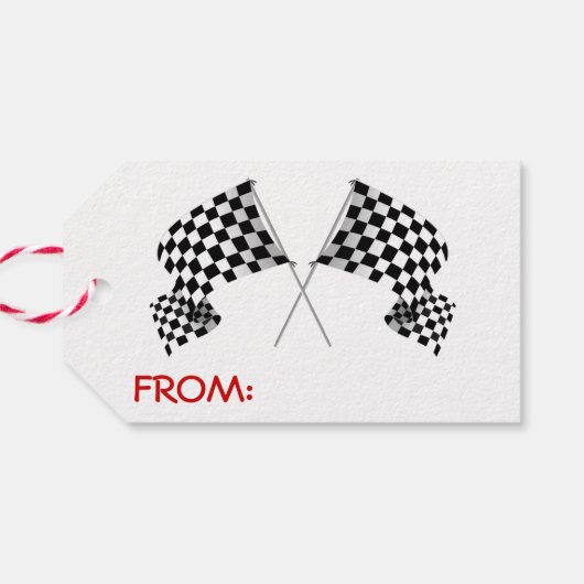 Geschenkte Markierung für das Design von Markierun Geschenkanhänger (Rückseite Horizontal)