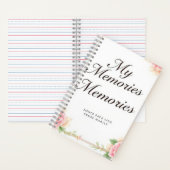 Geschenkte Momente: Meine Erinnerungen Notizblock (Innen)