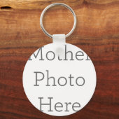 Kreisförmiger Schlüsselanhänger aus Metall, 5,08cm (Vorderseite)