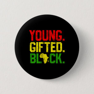 Geschenkte schwarze Geschichte Monat afrikanischen Button