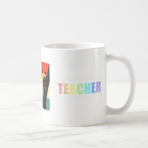 Geschenkte und talentierte Lehrerin Coole Bildung Kaffeetasse