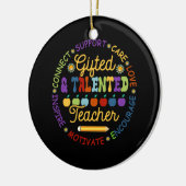 Geschenkte und talentierte Lehrerwertungswoche zur Keramik Ornament (Links)