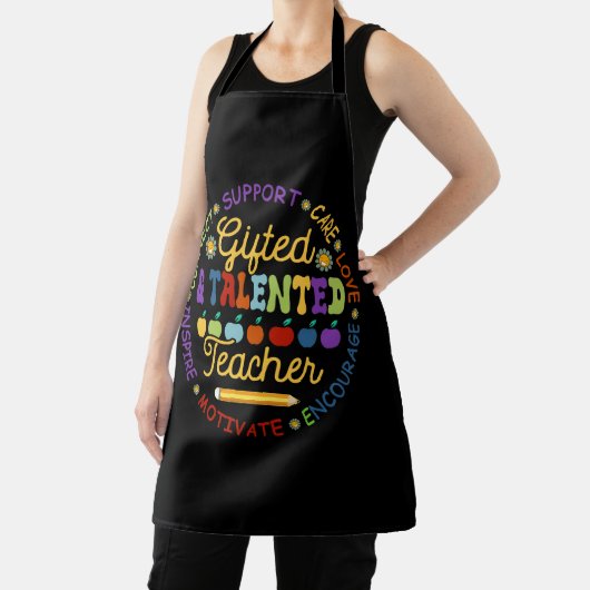 Geschenkte und talentierte Lehrerwertungswoche zur Schürze (InSitu)