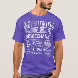 Geschenkter Auftragsgegenstand für den Busmechanis T-Shirt