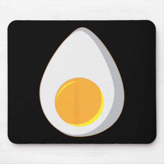 Geschenktes Ei Kostüm Cool gekochtes Ei-Geschenk Mousepad (Vorne)