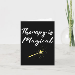 Geschenktherapie ist magische psychische Gesundhei Karte