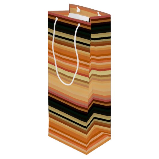 Geschenktücher Geschenktüte Für Weinflaschen (Rückseite Schrägansicht)