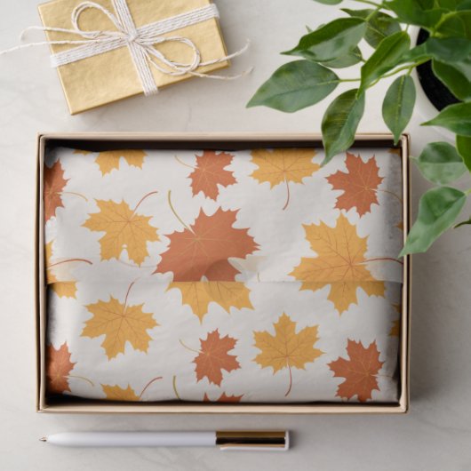 Geschenktücher Papier Herbst Herbstlaub (Geschenk)