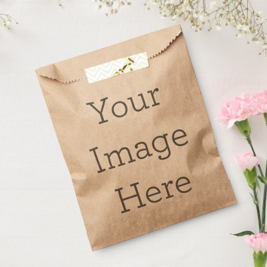 Gestaltbares Kraftpapier Geschenktütchen (Versiegelt)