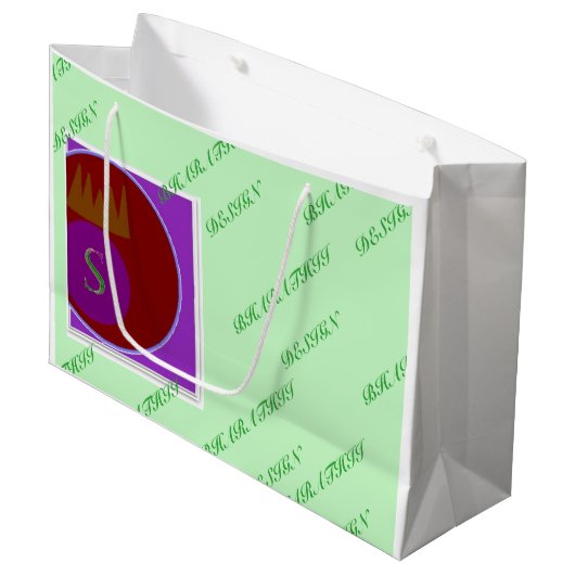 Geschenktüte (Vorderseite Schrägansicht)