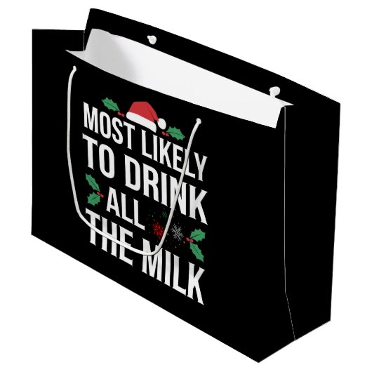 Geschenktüte (Vorderseite Schrägansicht)