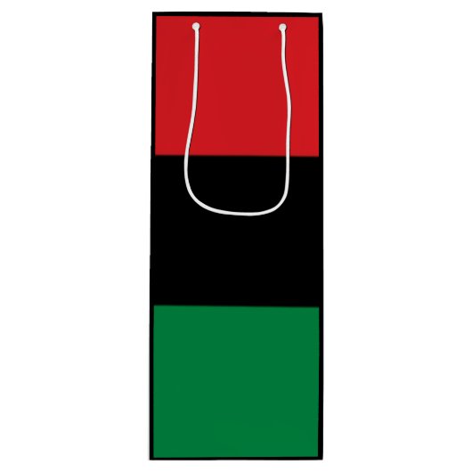 Geschenktüte aus Rot und Grün (Vorderseite)