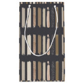 Geschenktüte Brown Streifen (Rückseite)