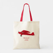 Geschenktüte Flugzeug Tragetaschen (Rückseite)