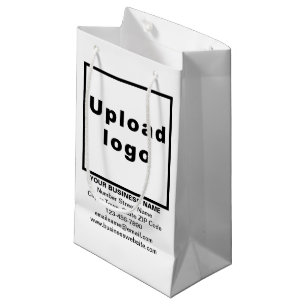 Geschenktüte für kleine, weiße Geschenktüte