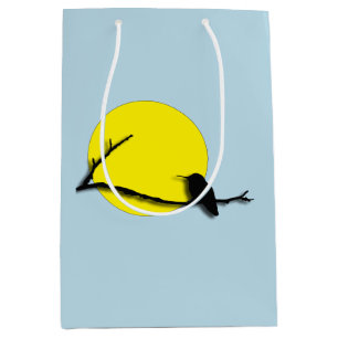 Geschenktüte - Kolibrisilhouette