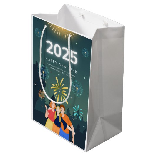 Geschenktüte - Medium (Rückseite Schrägansicht)