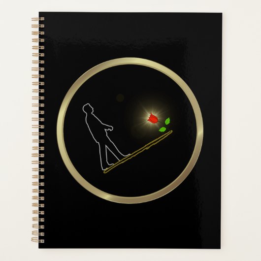Geschenktüte Minimalkunst Planer (Vorderseite)