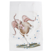 Geschenktüte mit Pferdemotiv, Geschenkverpackung (Rückseite)