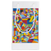 Geschenktüte mit viel Spaß in hellen Farben und fe (Vorderseite)