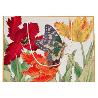 Geschenktüte MOHNBLUMEN UND BLUMEN