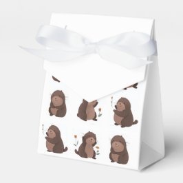 Geschenktüte "Otto der braune Maulwurf" Geschenkschachtel