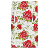 Geschenktüte Rote Rose drucken (Vorderseite)