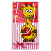 Geschenktüte Valentine's Giraffe (Rückseite)