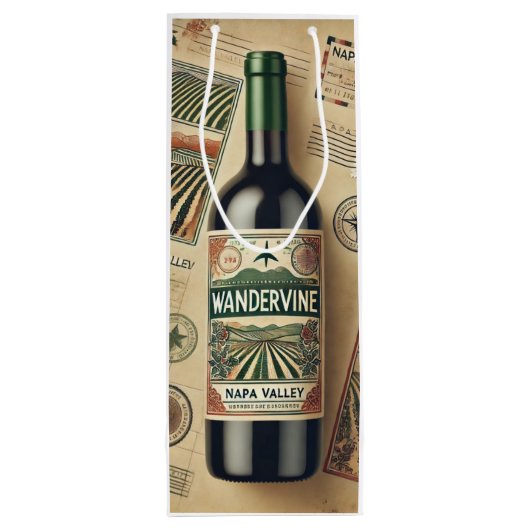 Geschenktüte - Wein Für Weinflaschen (Rückseite)