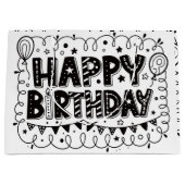 Geschenktüte zum Geburtstag (Vorderseite)