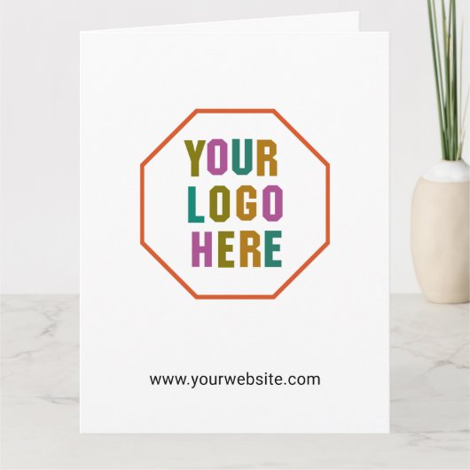 Geschenktüten aus Papier mit Firmenlogo, kein Mini Karte (Vorderseite)