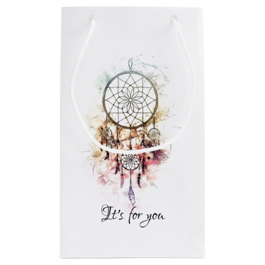 Geschenktüten Dreamcatcher V2 Kleine Geschenktüte (Rückseite)