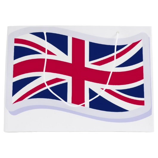 Geschenktüten mit Union Jack Design Große Geschenktüte (Vorderseite)