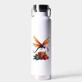 Geschenkverpackte Libelle Trinkflasche (Vorne)